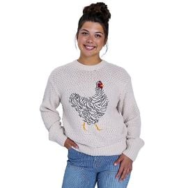 Molly Yeh Womenx27s Crew Neck Novelty Sweater at Tractor Supply Co at Tractor Supply Co